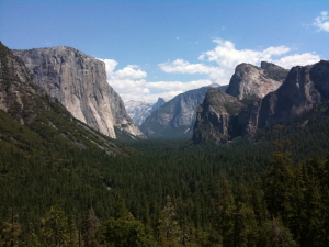 View from Glacier point