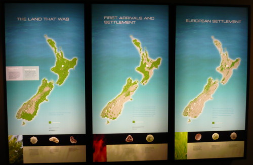 New Zealand Forest before and after European settlement