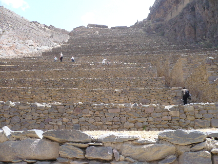 The Terraces at Ollantaytambo - click to see more on Flickr